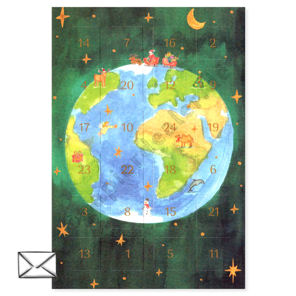 Adventskalender 24 Sprachen