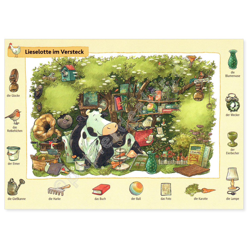 Liselotte im Versteck