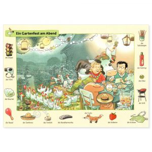 Liselotte Gartenfest am Abend