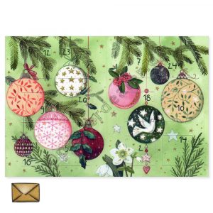 Teelichtkalender Kugeln