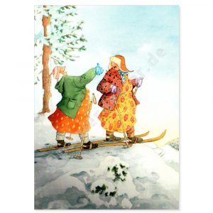 Frauen beim Skifahren #88