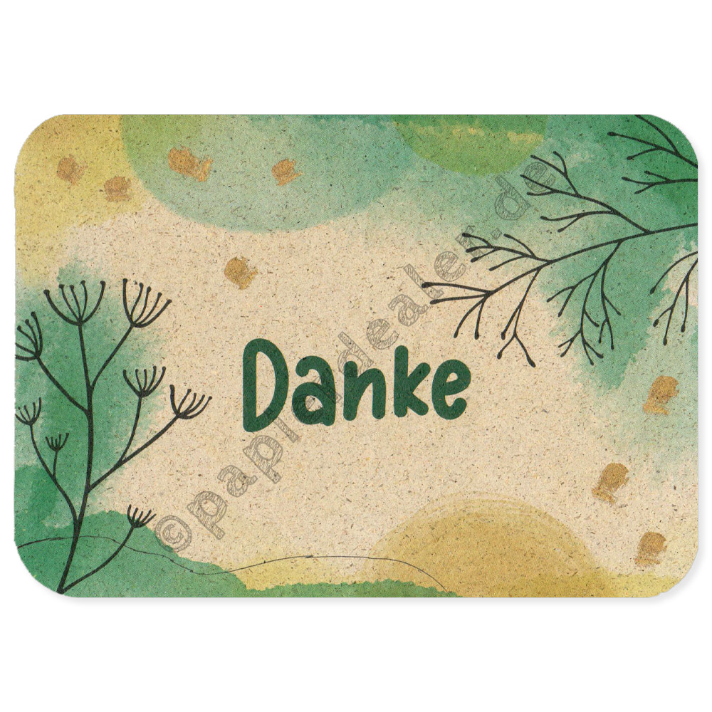 Graskarte Danke